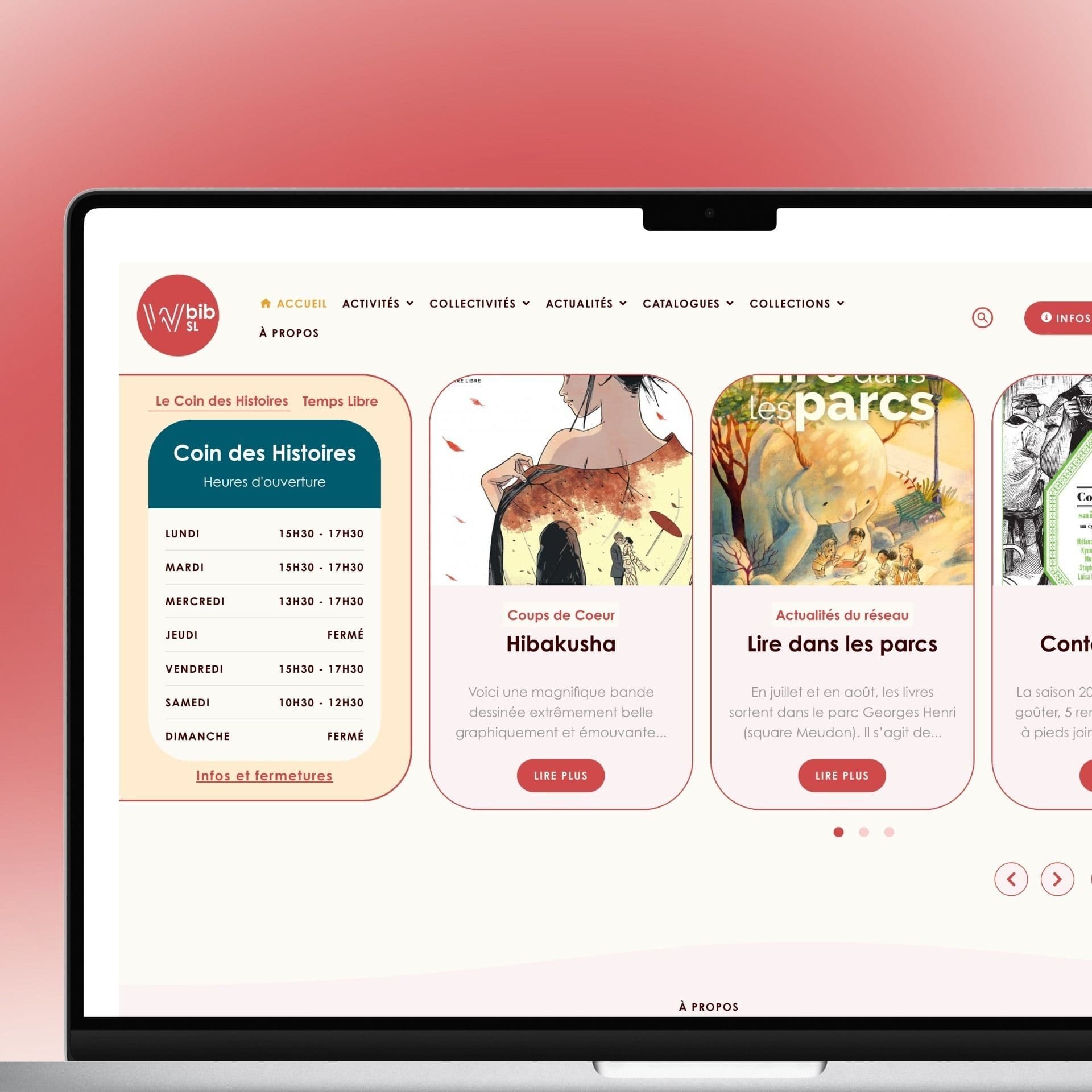 Site web Biblio 1200