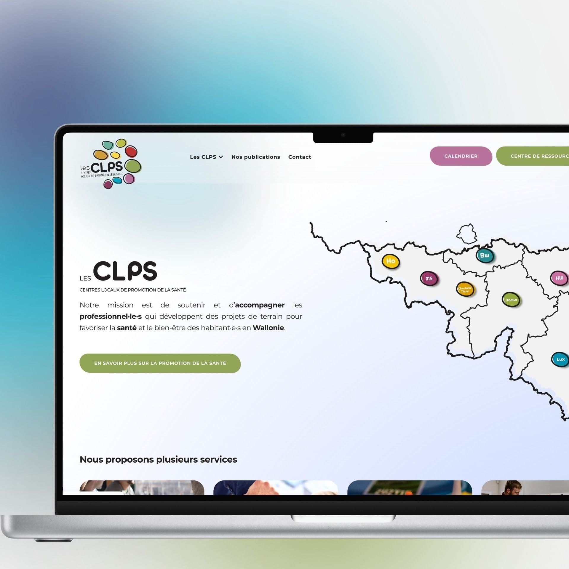 Site web Les CLPS